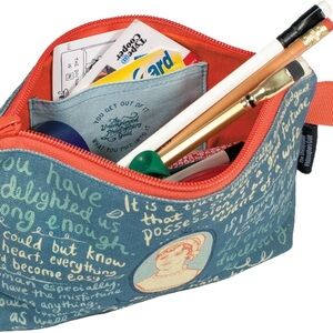 The Unemployed Philosophers Guild Jane Austen Zipper Pouch - Thumbnail 5